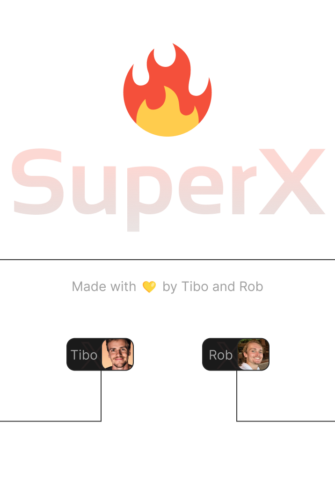 SuperX Twitter logo
